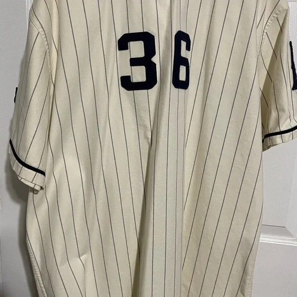 Vintage Ralph Lauren Polo Sport Authentic Baseball Jersey - Picture 7 of 8